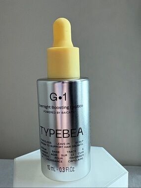 3/$25 TYPEBEA, G1 Overnight Boosting Peptide Hair Serum BNIB